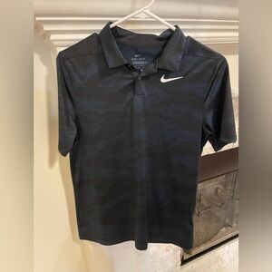 Nike dry fit collared shirt